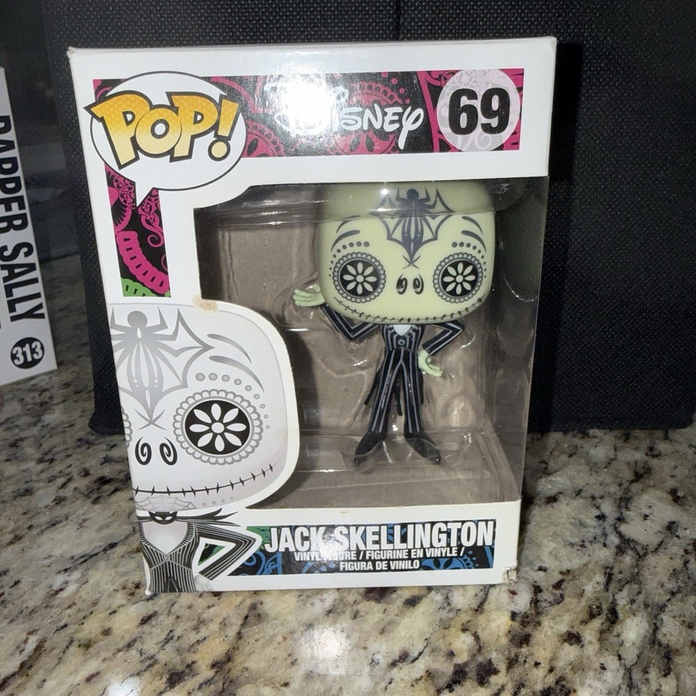 Funko Pop! Disney- DAY OF THE DEAD JACK SKELLINGTON #69 Vinyl Figure